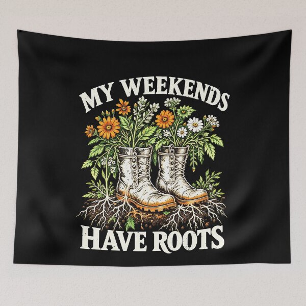 Item preview, Wildflowers Grow Where Gardening Takes Root designed and sold by elderberry.