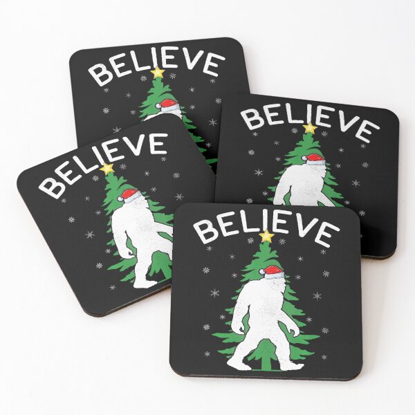 Item preview, Sasquatch Believe Bigfoot Christmas Tree Xmas designed and sold by HayleePacoch.