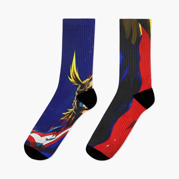 Item preview, Symbol of Peace Superhero Anime Art – Bold Red Blue and Yellow Hero Illustration designed and sold by Dyan4.