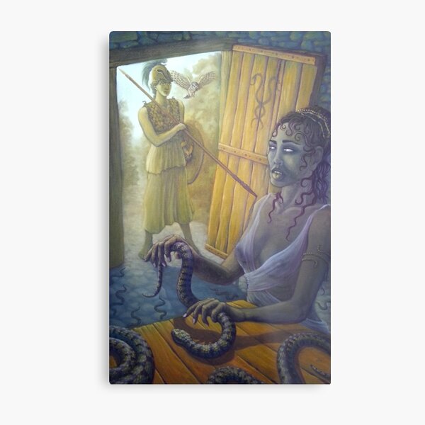 Enter the House of Envy Metal Print
