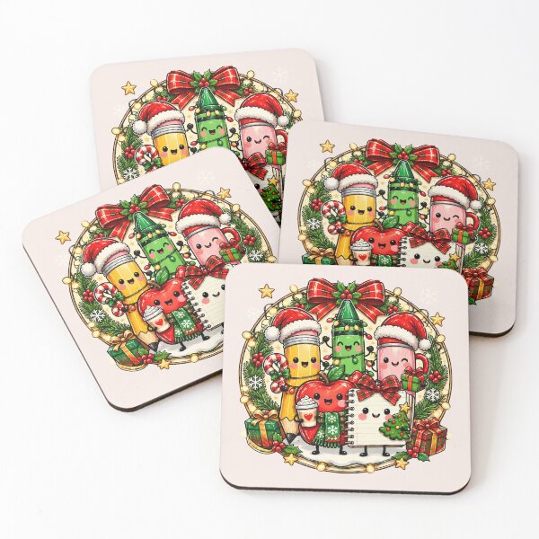 Item preview, Christmas Teacher, Cute Festive School, Merry Classroom Christmas Aesthetic, Fun Holiday Teacher Appreciation Gift designed and sold by Quiajia.