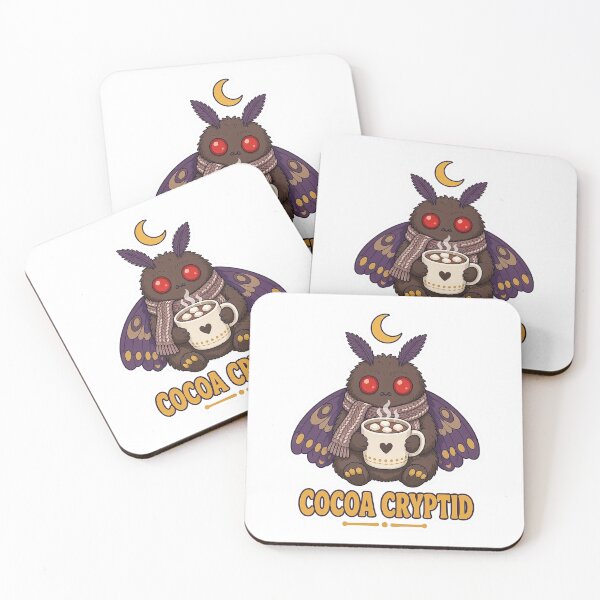 Item preview, Cocoa Cryptid Cozy Mothman designed and sold by Taylor Brew Studio.