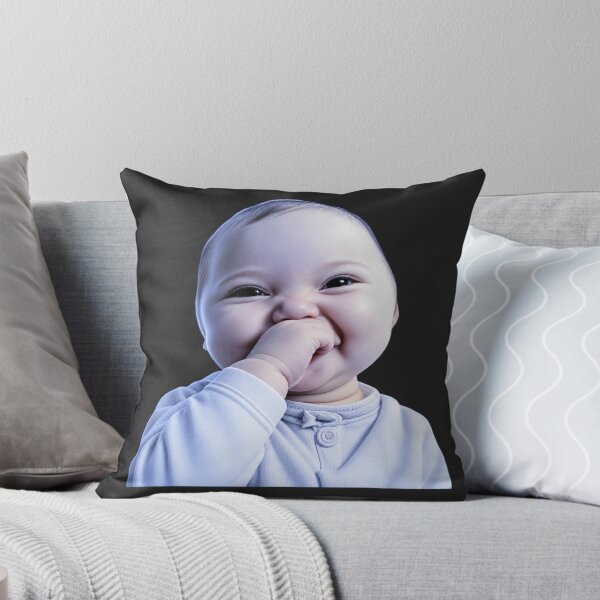 Item preview, Cute Baby Portrait Fist In Mouth Big Smile Closeup meme designed and sold by dianadouri.