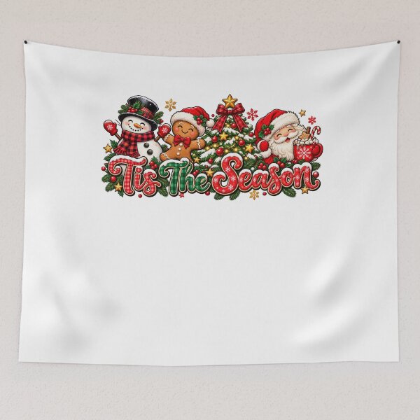 Item preview, Cute Christmas Santa Snowman Gingerbread Design designed and sold by LandFinStudio.