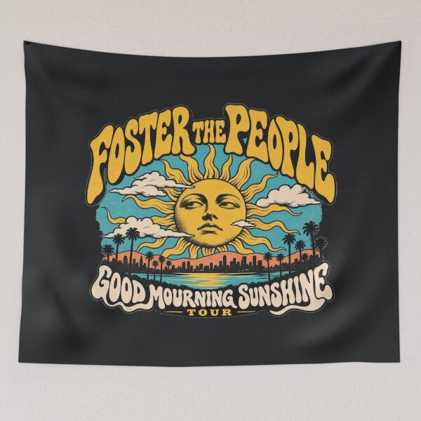 Item preview, Foster the People Good Mourning Sunshine Tour designed and sold by AndyGordon125.