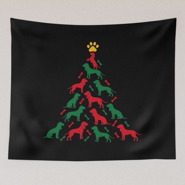Item preview, Funny Bavarian Mountain Scent Hound Dog Christmas Tree Paw Xmas Mom Dad designed and sold by FurryHavenPH.
