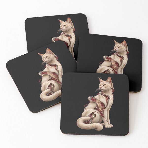 Item preview, Synthetic Grace – Ivory Feline Metamorphosis designed and sold by Anyshca.