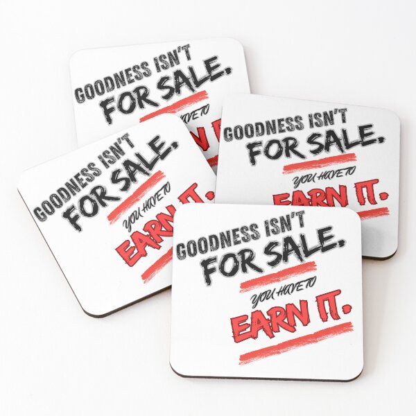 Item preview, GOODNESS ISN’T FOR SALE. designed and sold by PURICH.