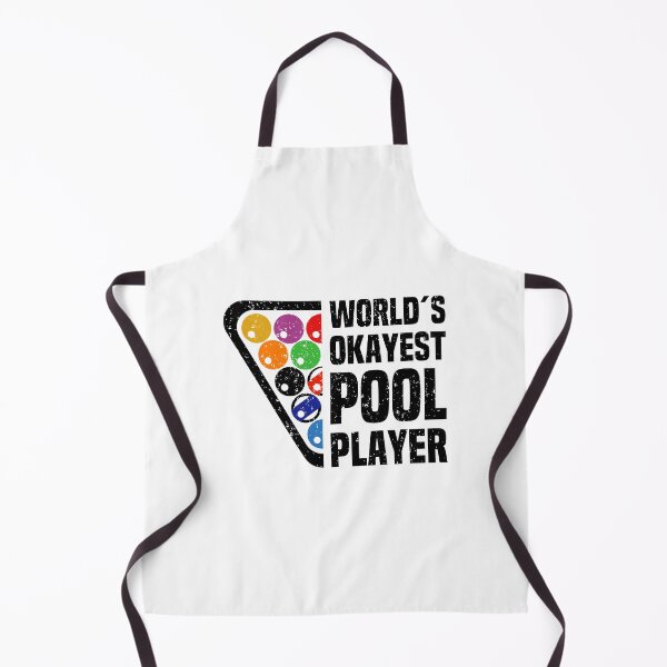 Item preview, World's Okayest Pool Player - Funny Vintage Billiards designed and sold by Dmetalx Art Apparel.
