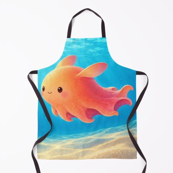 Item preview, Flapjack Octopus Swimming Through Sunlit Blue Water designed and sold by AshiraCreations.