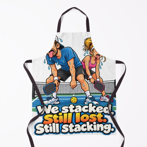 Item preview, We Stacked Still Lost Still Stacking Funny Pickleball Doubles designed and sold by JAZZY-DESIGN.