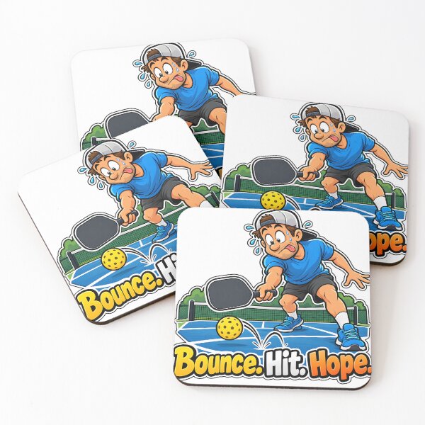 Item preview, Bounce. Hit. Hope. Funny Pickleball Serve designed and sold by JAZZY-DESIGN.