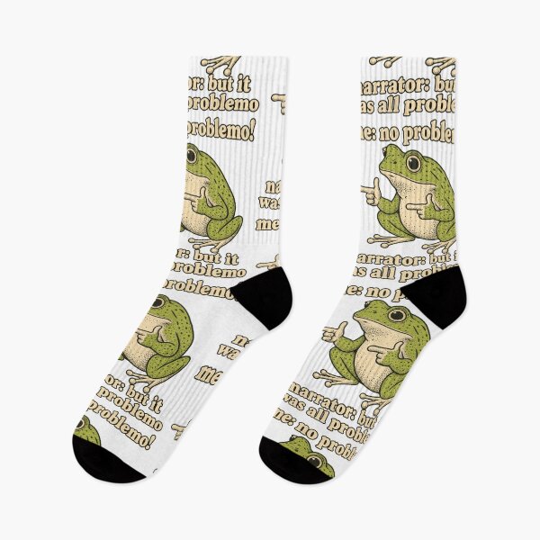Item preview, Me No Problemo Frog with Narrator Punchline designed and sold by NAAYAX.