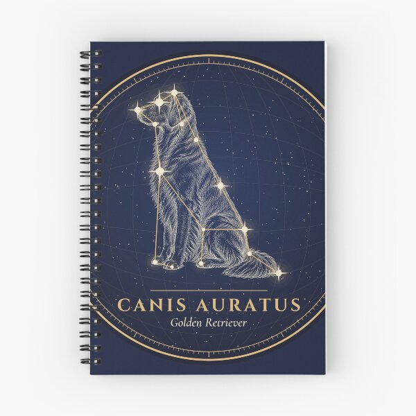 Item preview, Golden Retriever Constellation – Celestial Dog Art designed and sold by Celestial Atlas of Dogs.