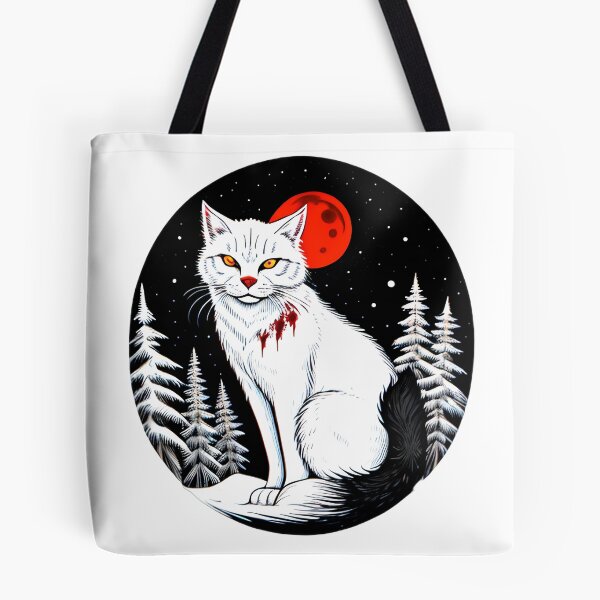 Item preview, Glowing Cat Red Moon Christmas designed and sold by For-Cat Studio.