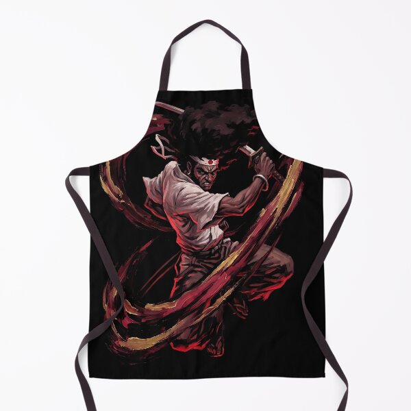 Item preview, Camiseta gráfica Afro Afro Samurai Carmesí Manga designed and sold by Senpaiwaves.