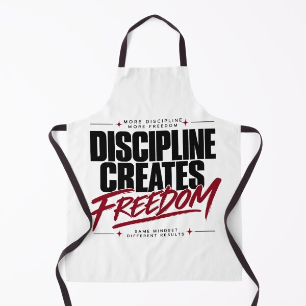 Item preview, Discipline Creates Freedom – Bold Mindset Typography designed and sold by Epic Wear Store.