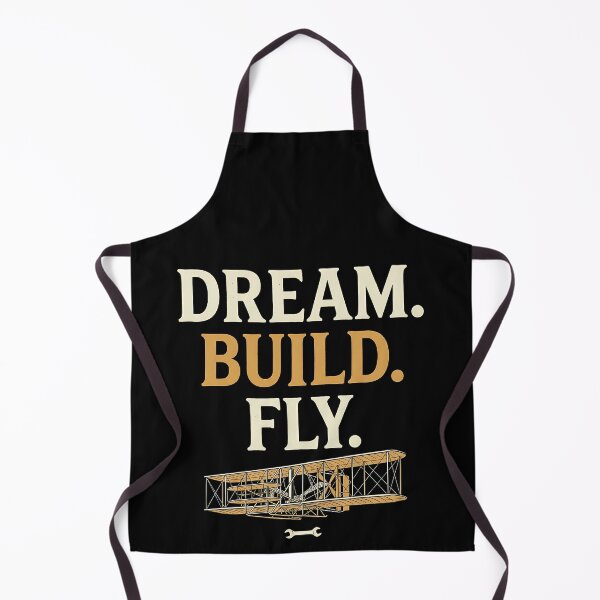 Item preview, Dream. Build. Fly. – 1903 Flyer and Wrench, Aviation Engineer and Maker Motivation designed and sold by EMaviation_.