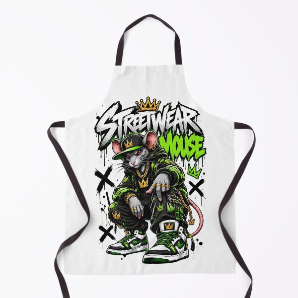 Item preview, Streetwear Mouse King Urban Graffiti Art designed and sold by BAAKSHOP.