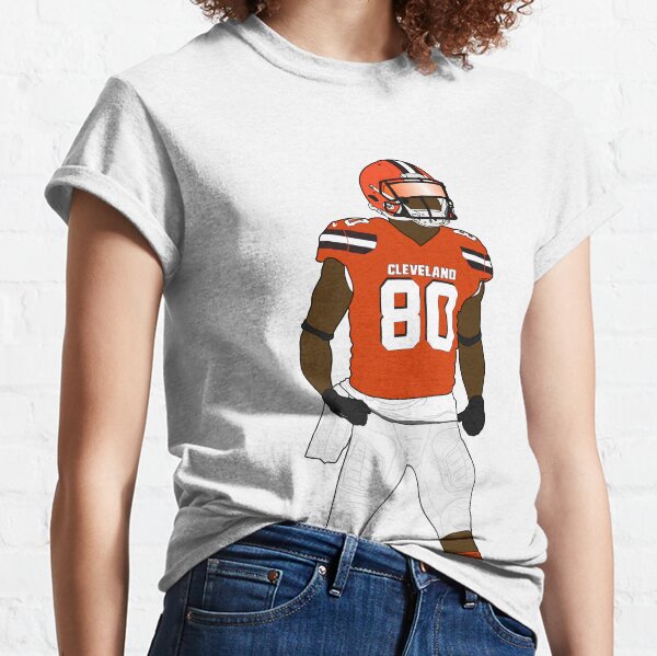 NamasteMFG Bless Em T-Shirt - Jarvis Landry - Vintage Cleveland Football Shirt - Short-Sleeve Unisex T-Shirt