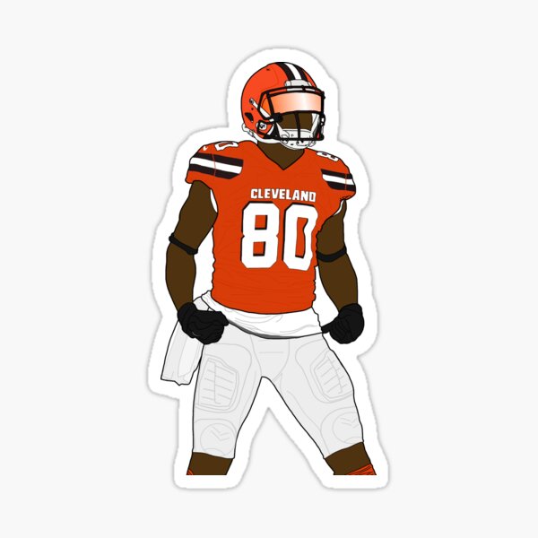 Cleveland Browns Sticker S72 Football