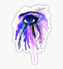Aquarell Auge Sticker