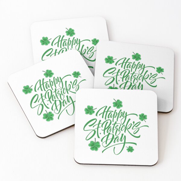 Item preview, Happy St Patricks Day Shamrock Typography designed and sold by View breakers.