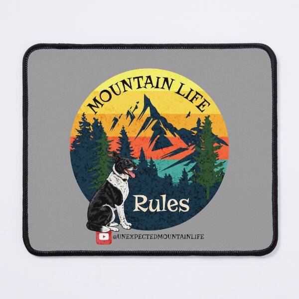 Item preview, Mountain Life Rules - Our Unexpected Mountain Life designed and sold by Rich Summers Art.