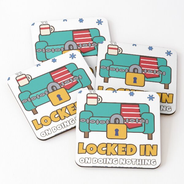 Item preview, Locked In On Doing Nothing This January Funny Lazy Winter designed and sold by Bornprints.