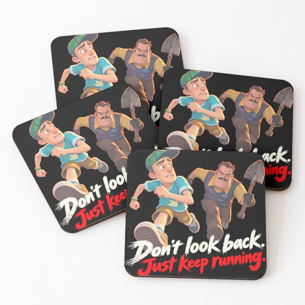 Item preview, Hello Neighbor Nicky Roth – Just Keep Running designed and sold by karamram.