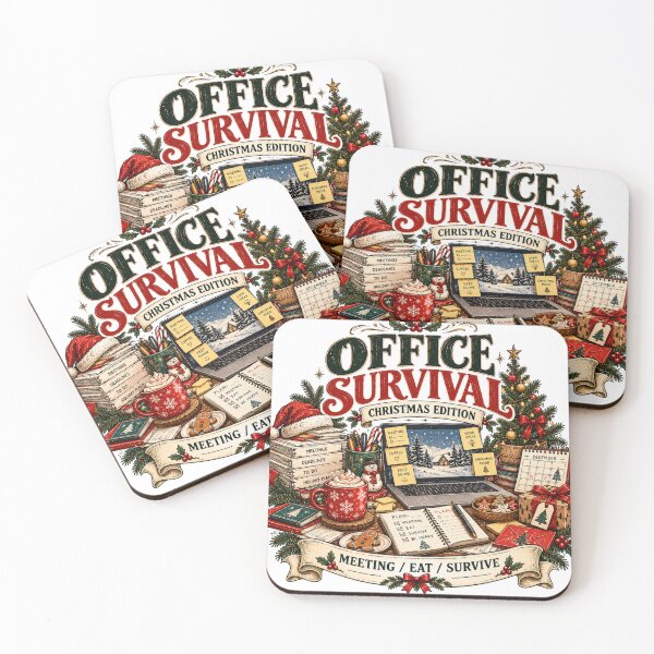Item preview, Office Survival Christmas Edition Funny Holiday Work Graphic designed and sold by pradeepvisuals.
