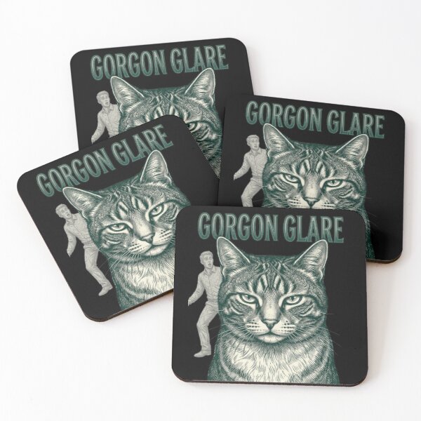 Item preview, Gorgon Glare Funny Judgmental Cat Mythology Cat Funny Cat Owner Gift designed and sold by FurRealStudioCo.