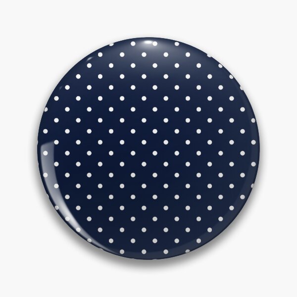 Item preview, Navy blue and white small polka dot pattern designed and sold by RishabhArts1.