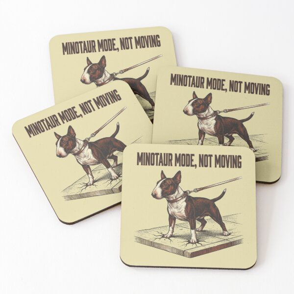 Item preview, Minotaur Mode Funny Stubborn Dog Walk Mythology Dog Funny Dog Owner Gift designed and sold by FurRealStudioCo.