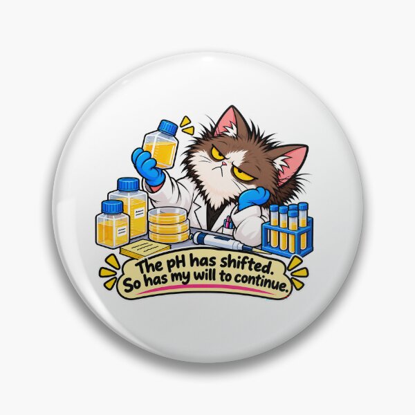 Item preview, Dr. Hiss – The pH Has Shifted, So Has My Will to Continue designed and sold by Dr Hiss's Laboratory of Misfortune.