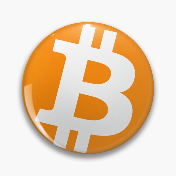 Item preview, Símbolo clásico de Bitcoin en círculo naranja designed and sold by Oddly Minted Studio.