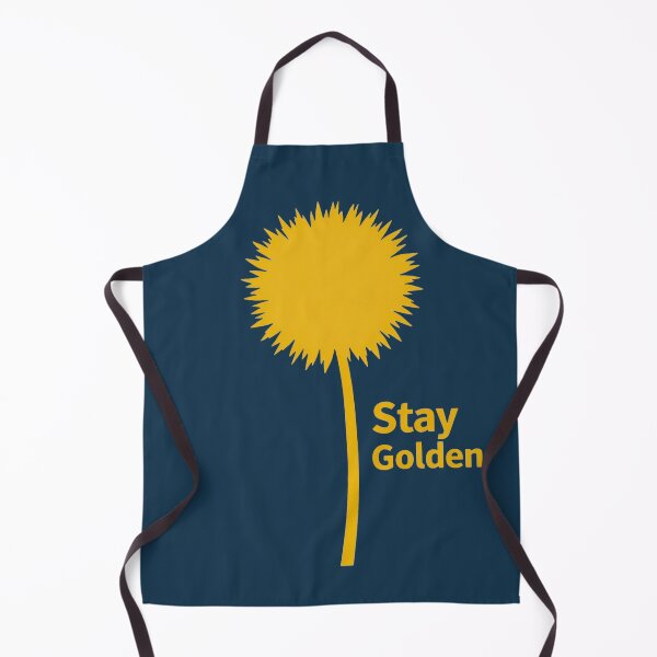 Item preview, Stay Golden - Minimalist Yellow Dandelion Silhouette designed and sold by Chroma Dreams .