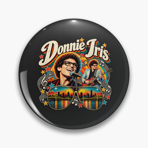 Item preview, Donnie Iris Rainbow Stars Sunglasses City Bridge Retro designed and sold by Cuiroblinda.