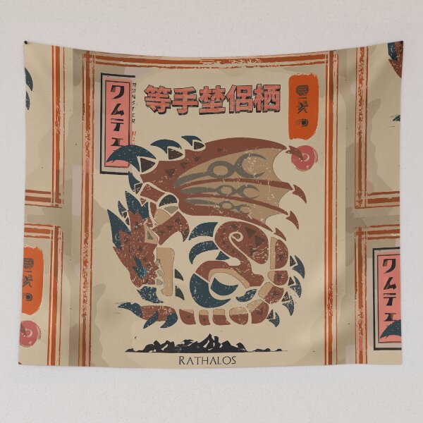 Item preview, Rathalos - Monster Hunter designed and sold by TivaRedLabs.