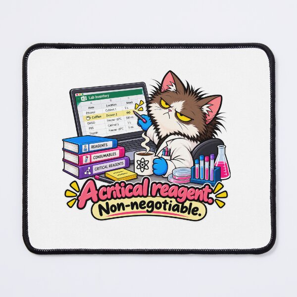 Item preview, Dr. Hiss – Coffee - Critical Reagent, Non-Negotiable designed and sold by Dr Hiss's Laboratory of Misfortune.