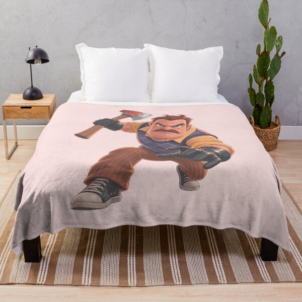 Item preview, Hello Neighbor Angry Theodore Peterson with Axe designed and sold by karamram.