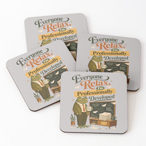 Item preview, Everyone Relax, I'm Professionally Developed - Teacher Coffee Humor  designed and sold by Art-Arcade6.