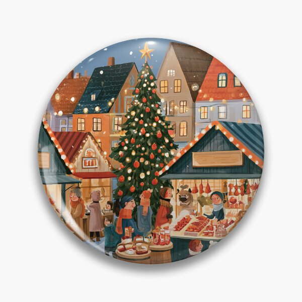 Item preview, La magia del mercado de los copos de nieve designed and sold by Venon28.