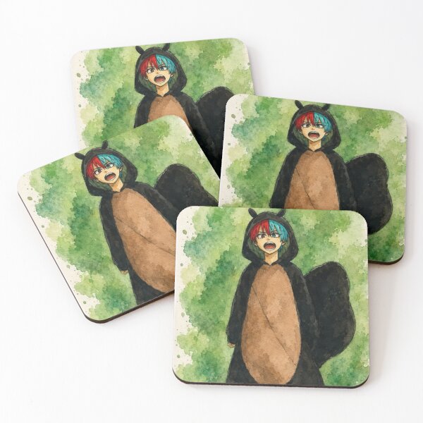Item preview,  Cozy Kigurumi Vibe – Cute Anime Boy in Bear Onesie Art designed and sold by Alemway.