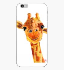 Vinilo y funda para iPhone GiRaFFe Zoo ANiMaL PRiNts 'ToMMY' GiRaFFe GiFTS por SHiRLeY MaCARTHuR