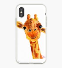 GiRaFFe Zoo ANiMaL PRiNTS ' ToMMY ' GiRaFFe GiFTS BY SHiRLeY MaCARTHuR iPhone Case