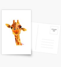 GiRaFFe Zoo ANiMaL PRiNTS ' ToMMY ' GiRaFFe GiFTS BY SHiRLeY MaCARTHuR Postcards