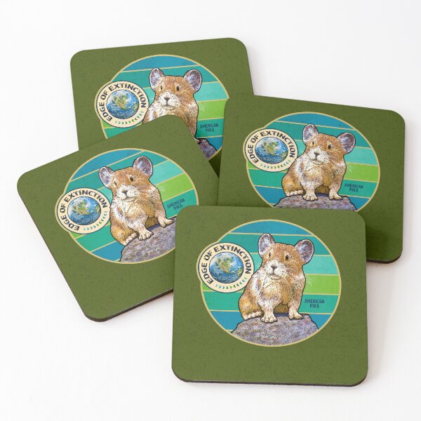 Item preview, American Pika Edge Of Extinction designed and sold by rorabeenie.
