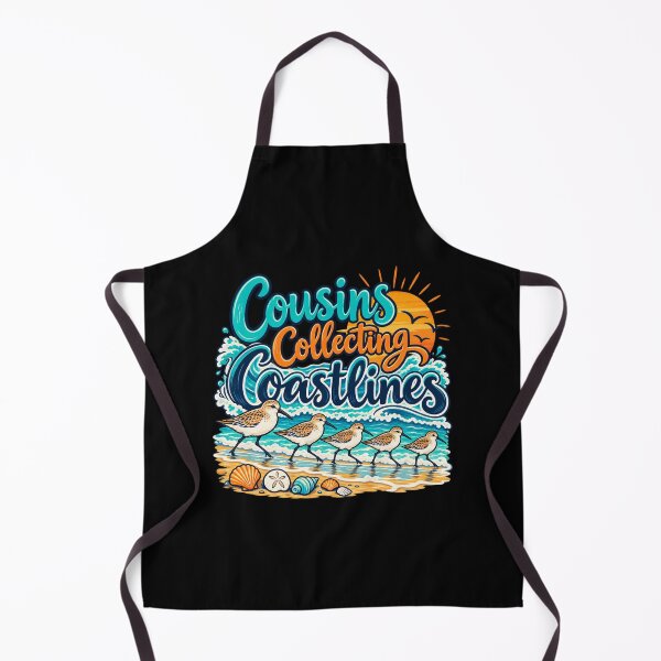 Item preview, Cousins Collecting Coastlines designed and sold by Good Mood Foundry.