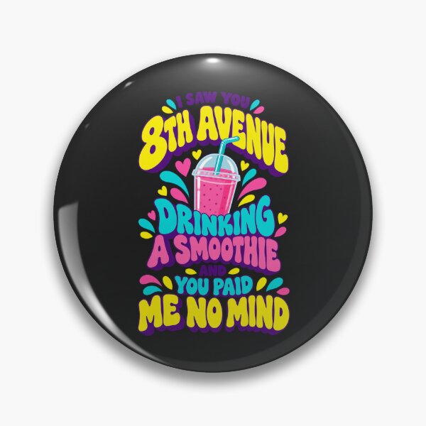 Item preview, I Saw You On 8th Avenue Colorful Smoothie Cup Hearts Splash designed and sold by Cuiroblinda.